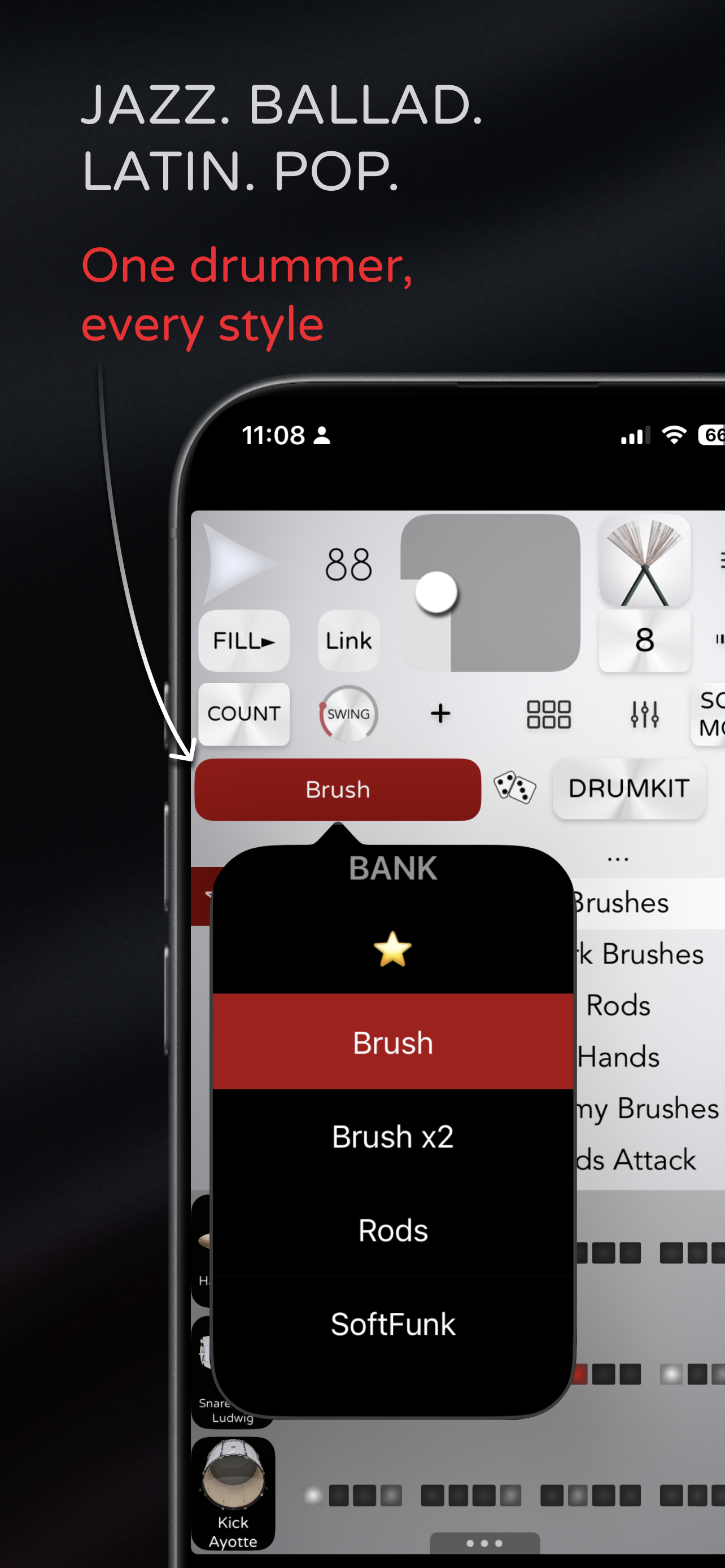 Soft Drummer – Brush Sessions