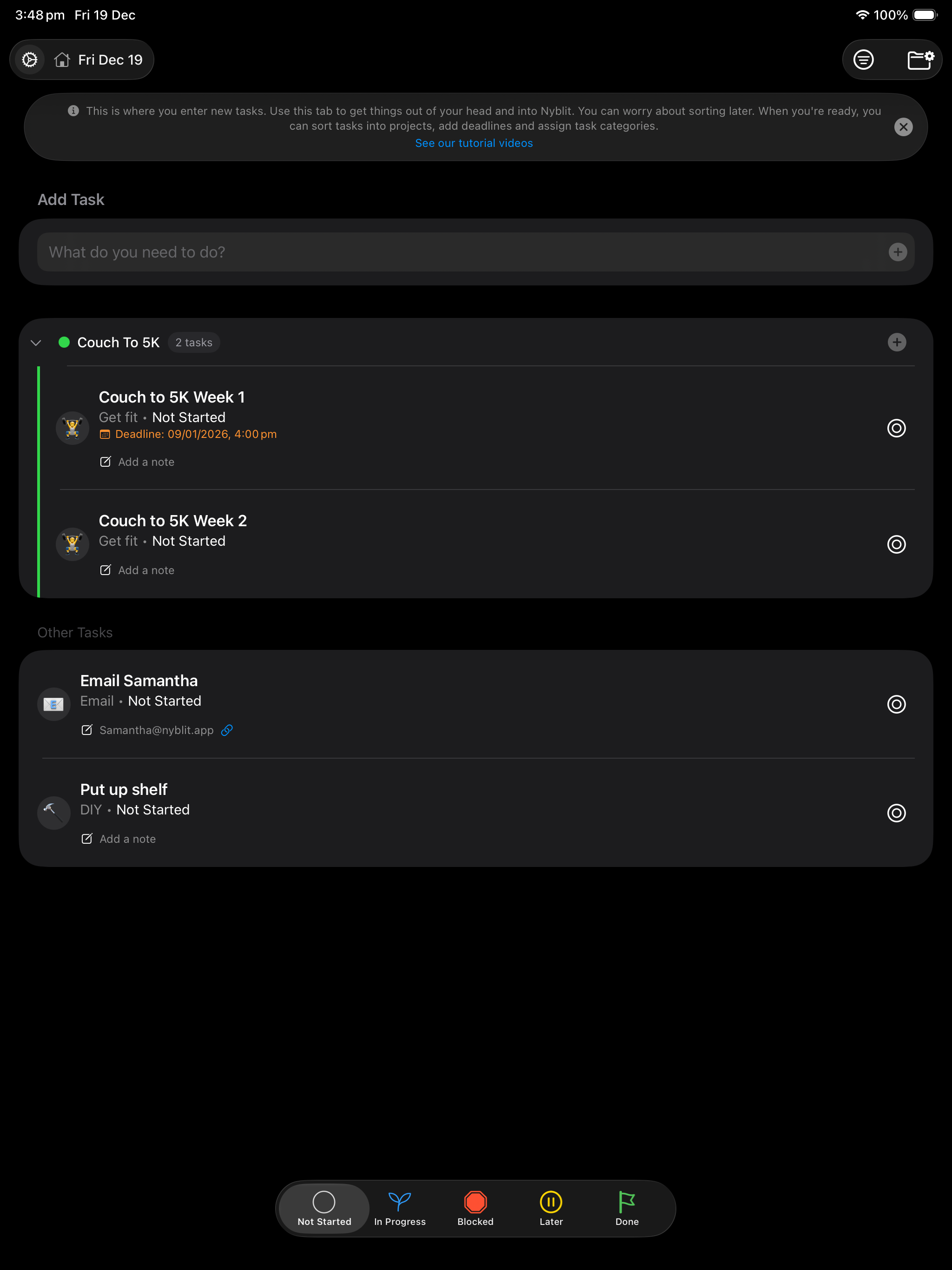 Nyblit 2: To-Do List & Planner screenshot 10