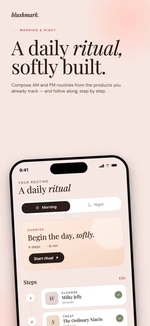 BlushMark: Makeup Tracker screenshot 3