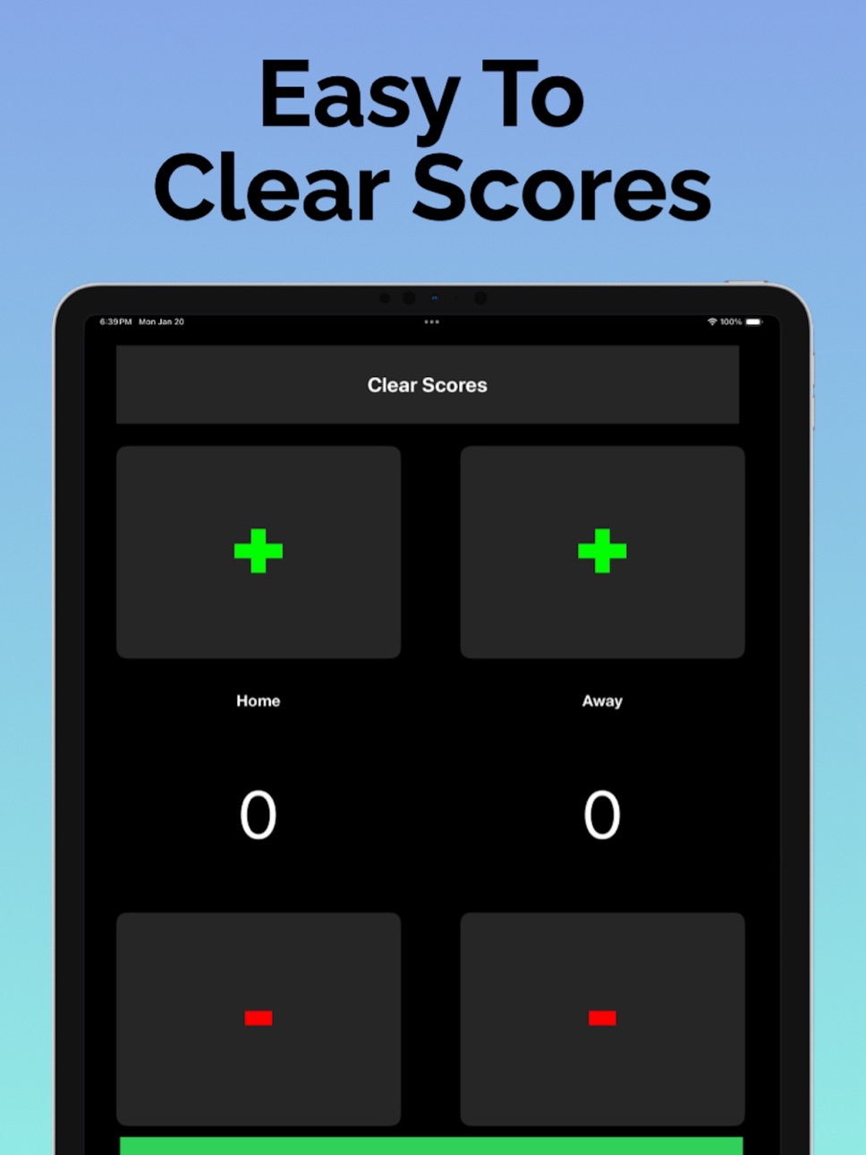 iPad screenshot