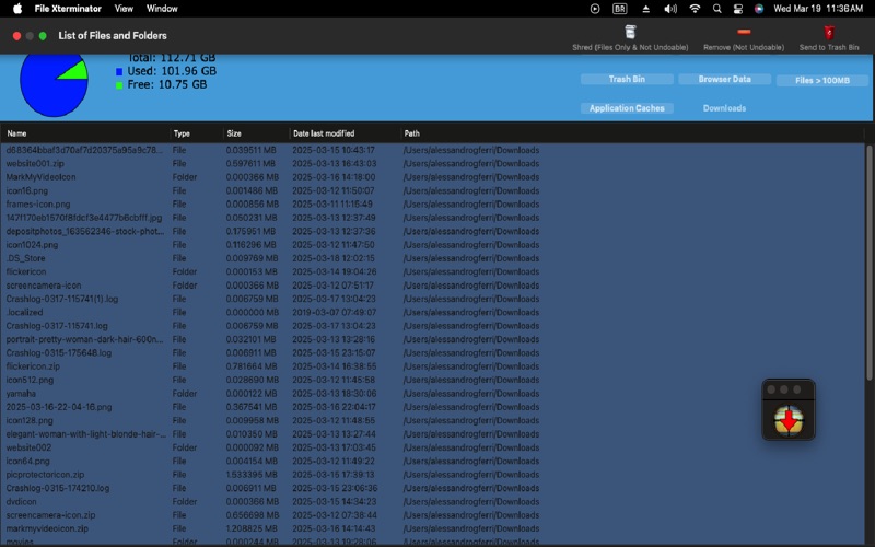 Screenshot #2 pour File Xterminator