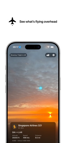 Overhead - AR Flight Spotter Screenshot 1 of 4