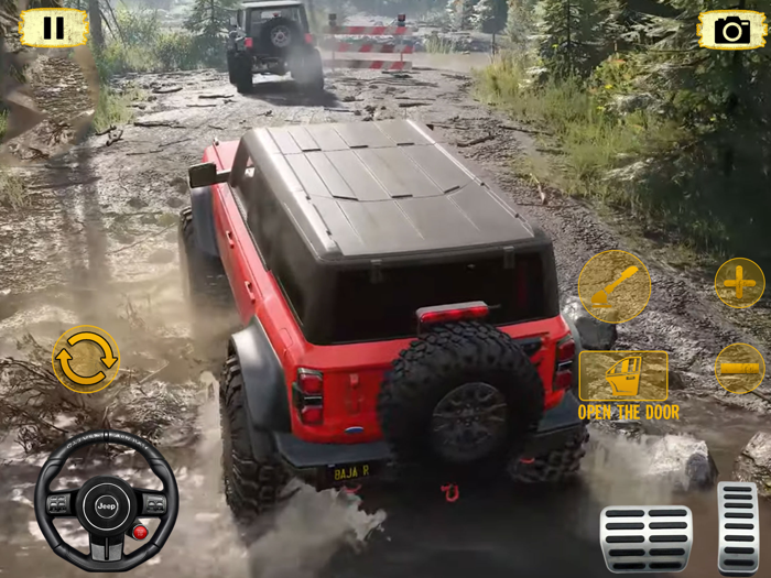 Simulador de carro offroad