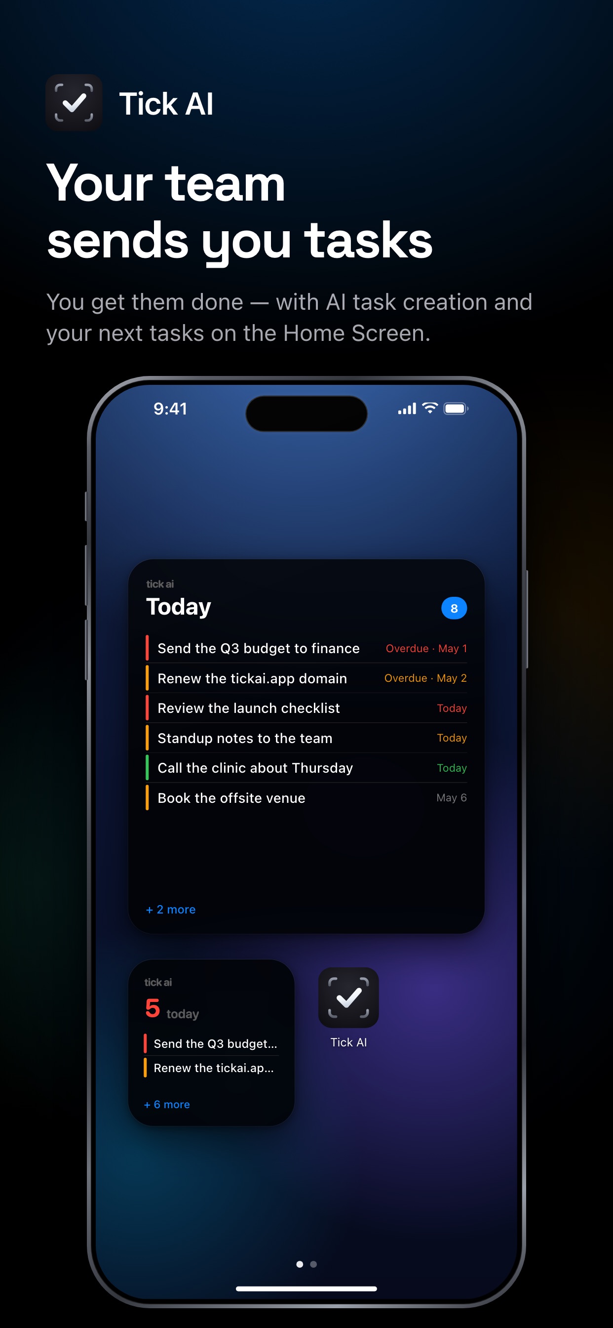 Screenshot 7 of Tick AI - Shared To Do