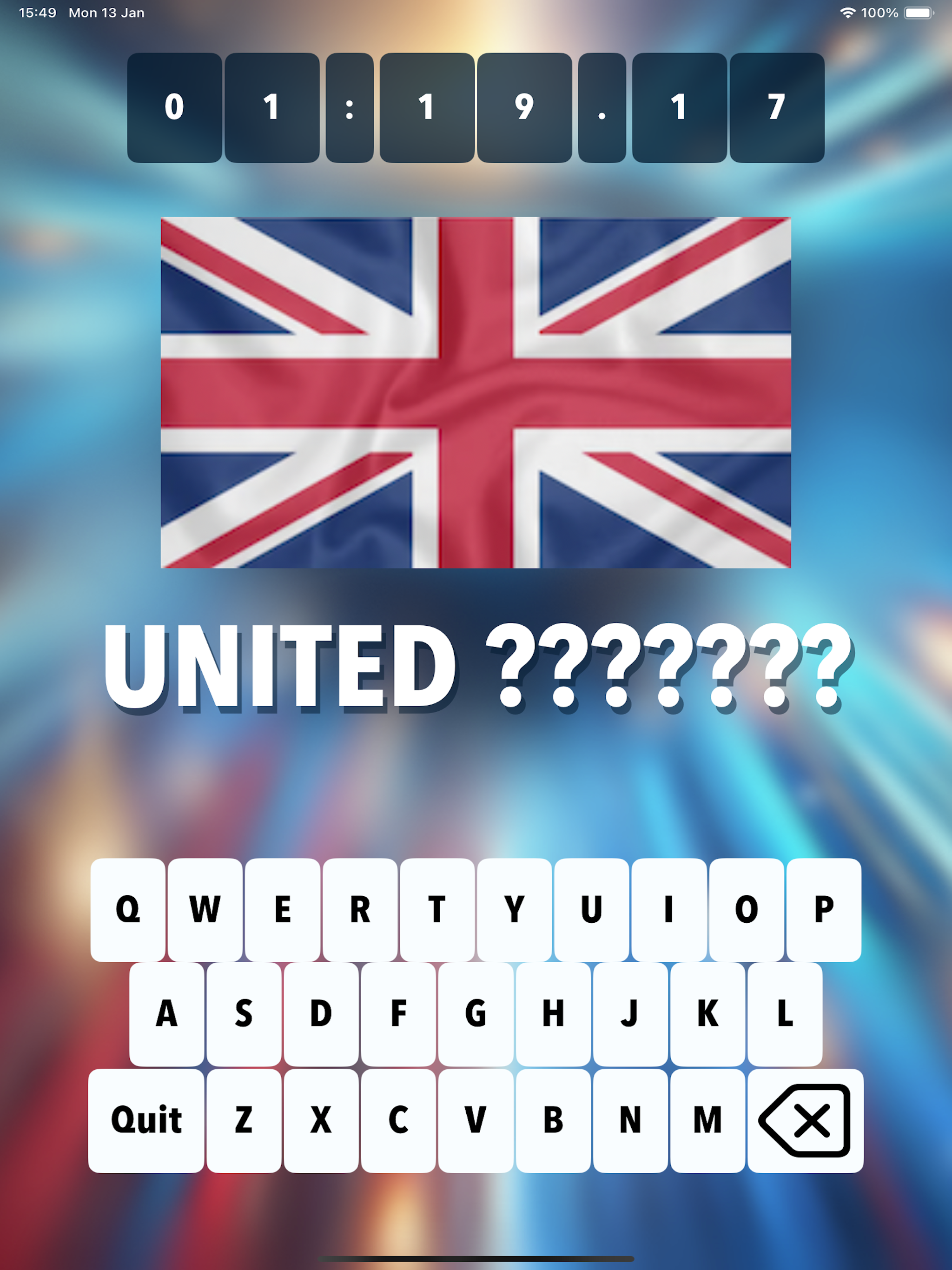World Flags Quiz