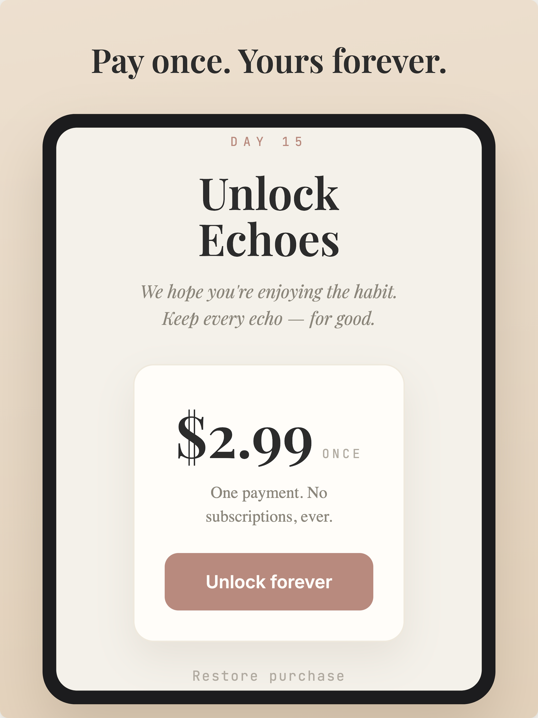 Echoes: A Journal for Life screenshot 6