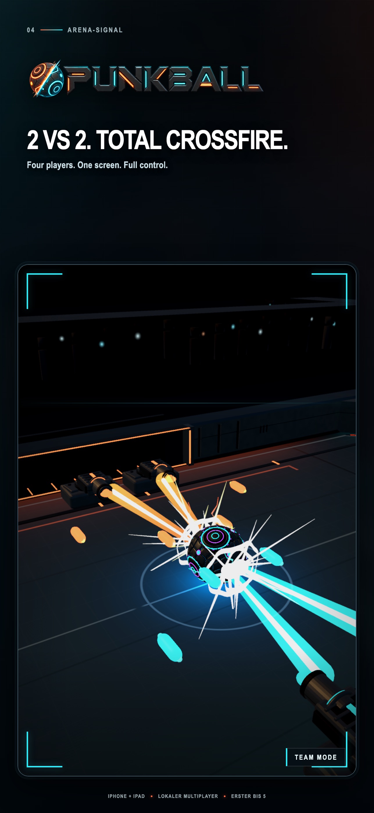 Screenshot 4 of Punkball: 2 Player Battle