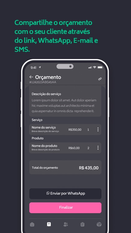 Skadis: App de orçamentos screenshot-5