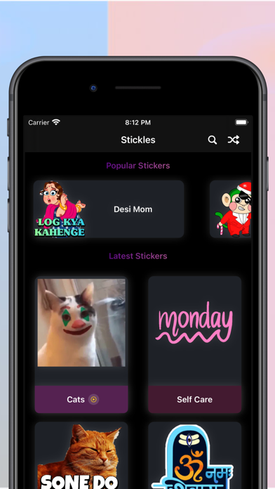 Screenshot #2 pour Status, Sticker Saver