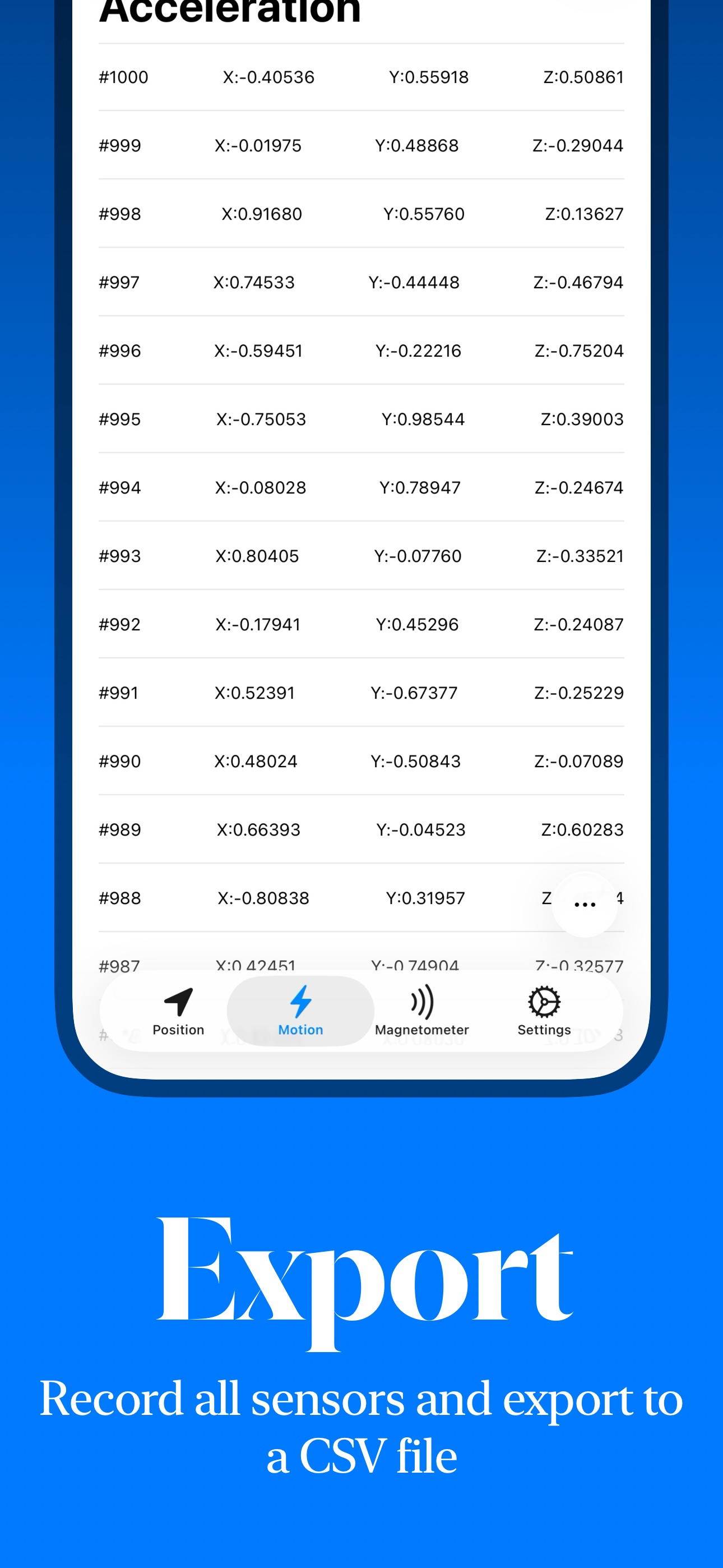 Sensor-App