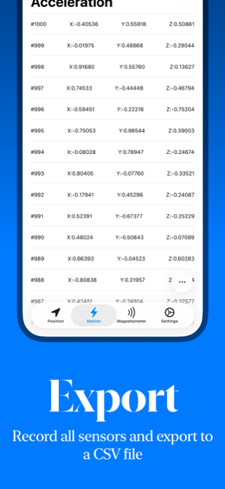Sensor-App Screenshot 4 of 5