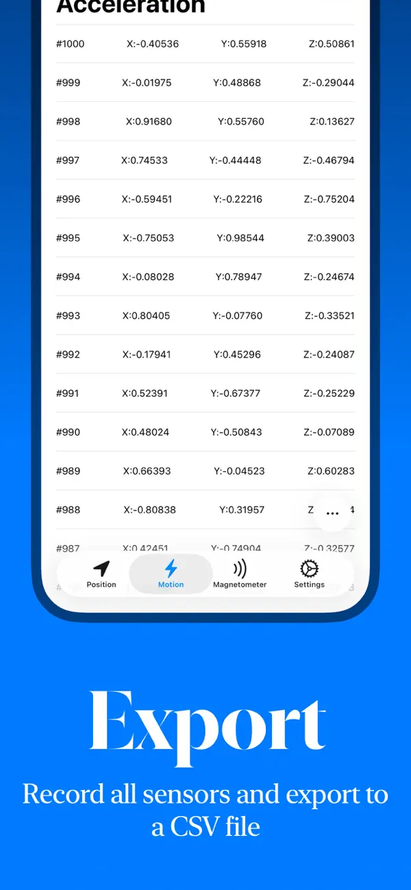 #4. Sensor-App (iOS) Ved: Volker Schmitt