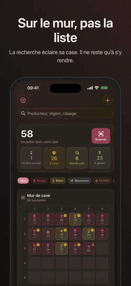 Corkwell sur iPhone : capture d’écran 4 sur 8