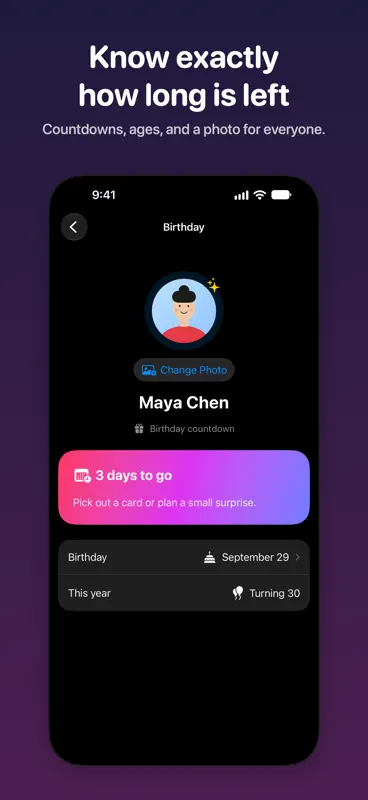 Birthdays - Remember Them screenshot 7 of 10