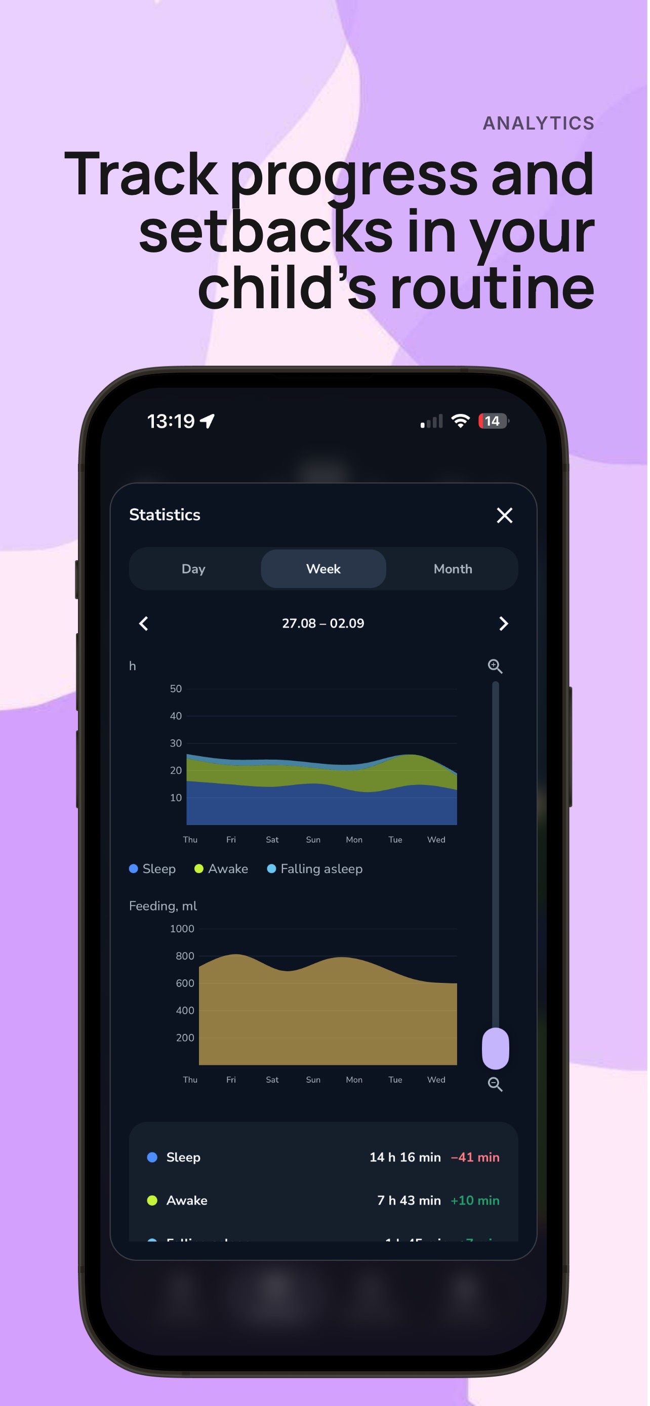 Screenshot 4 of Baby Tracker • Feed, Log, Naps
