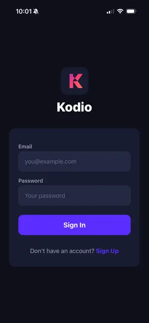 Kodio screenshot 1