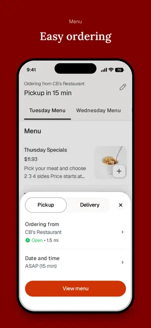 CBs Restaurant screenshot 3