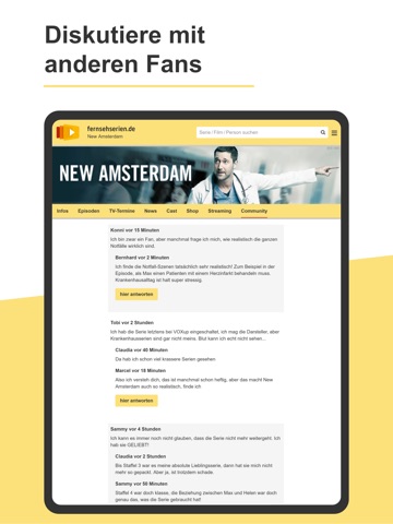 fernsehserien.de iPad screenshot