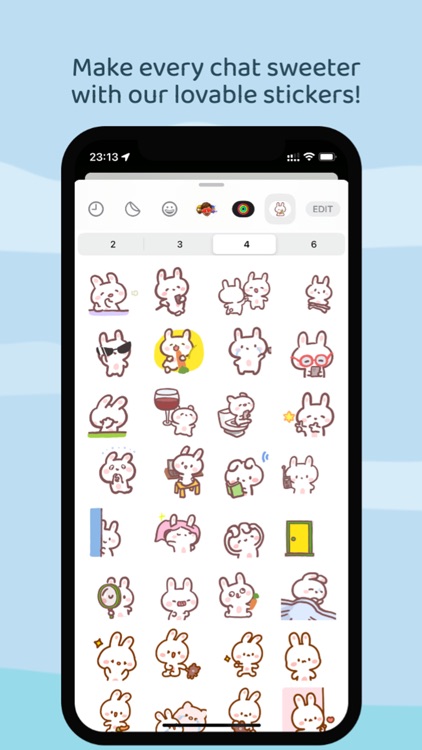 Cute Little Bunny Sticker