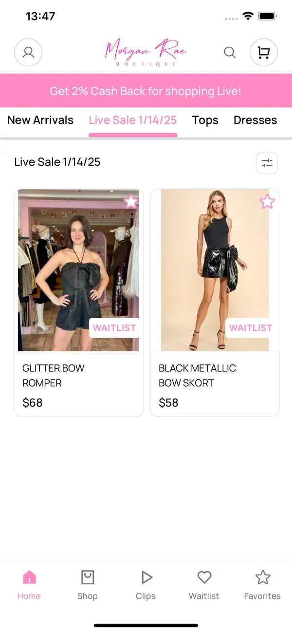 Screenshot #1 pour Morgan Rae Boutique
