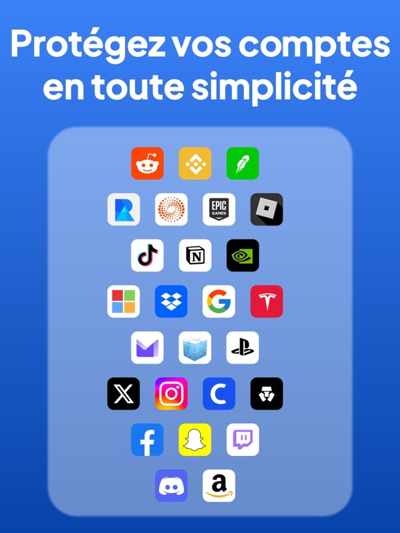 Screenshot #5 pour Authenticator App: 2FA, MFA