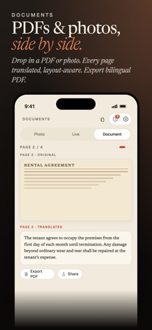 AI Translate: Photo,Text&Voice iPhone screenshot