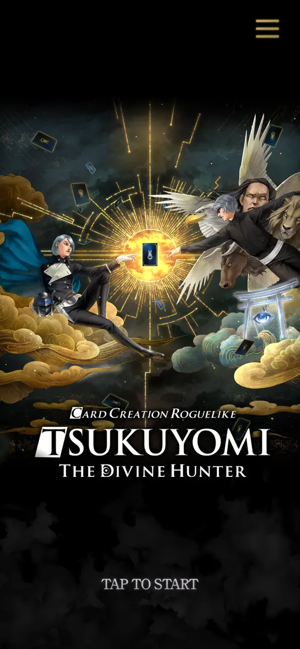 Tsukuyomi: The Divine Hunter iOS Mod IPA screenshot 1 - iOS game interface