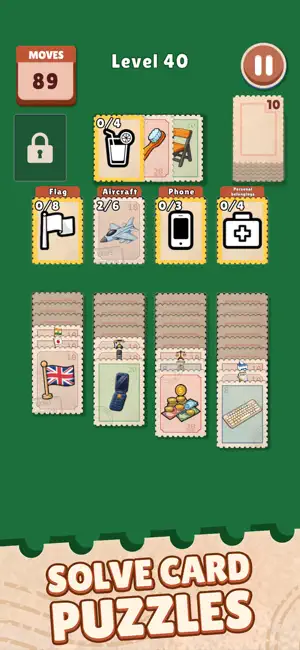 Stamp Solitaire: Card Matching screenshot 2