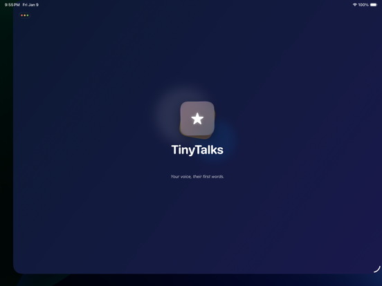 TinyTalks: Kid's Flashcards app screenshot