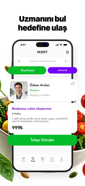 FitSync: Dietitian & Trainer screenshot 2