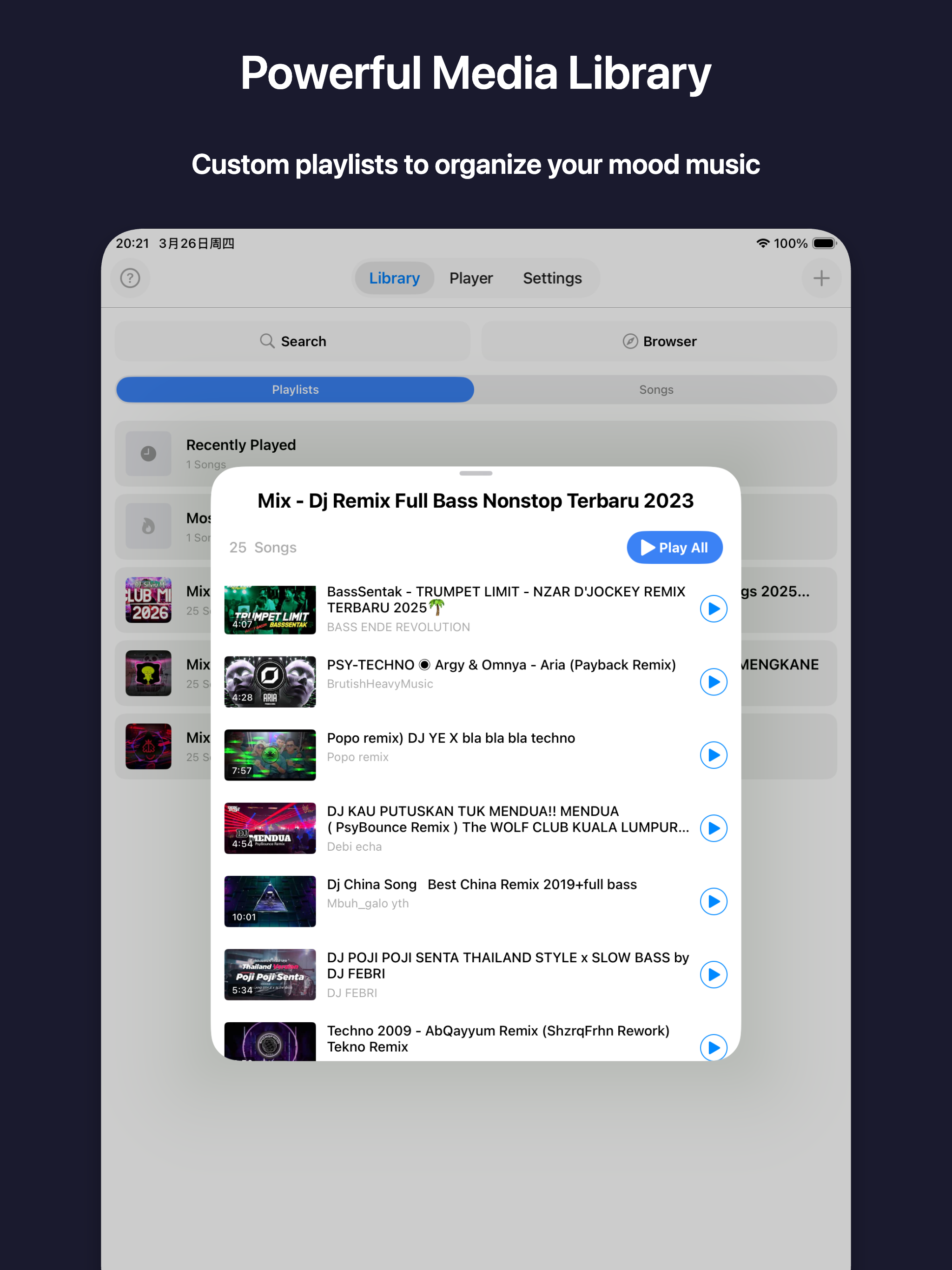Music Player -Offline Playback