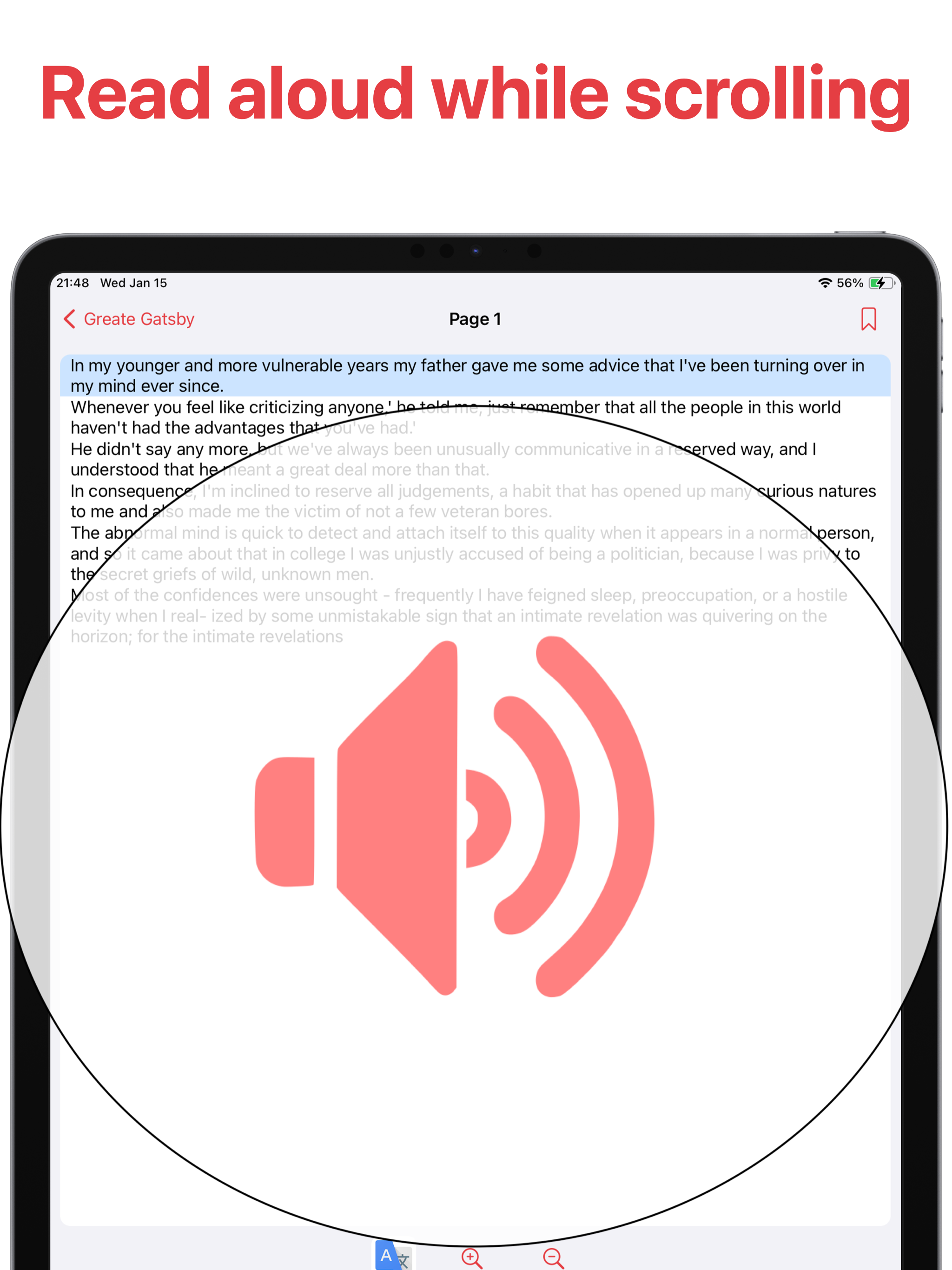 Scan Speak - My Audio Book