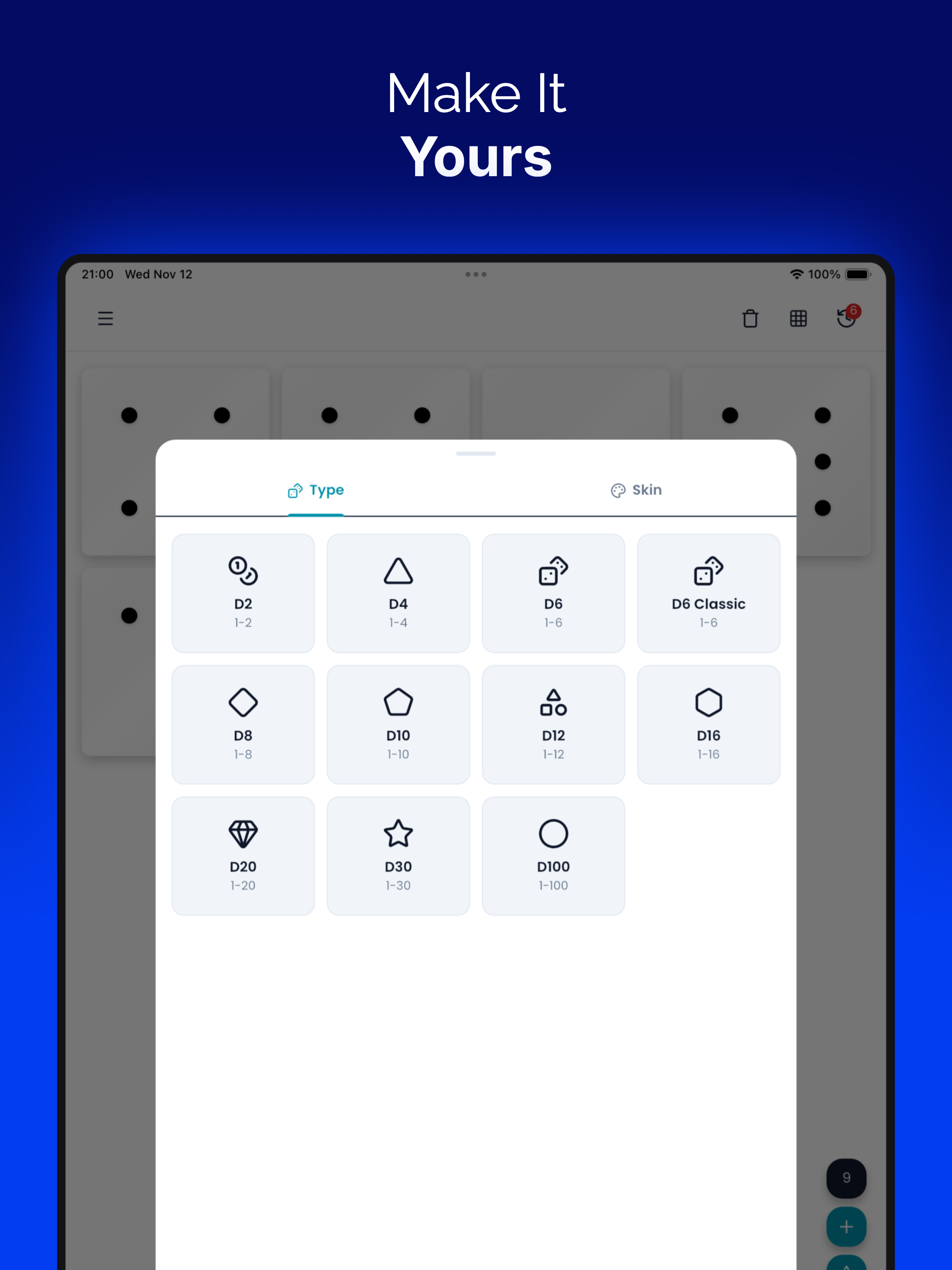 Dice Roller PRO+ screenshot 9