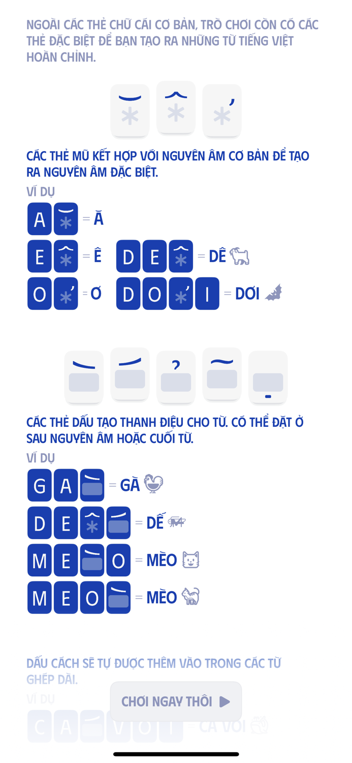 Chữ đây Chơi đi