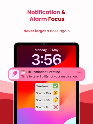 Pill Reminder & Medicine Alarm iPad screenshot