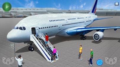 Passenger Aeroplane Fly Games Screenshot