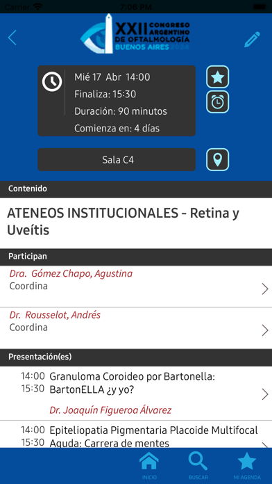 Congreso Oftalmología 2024 Screenshot