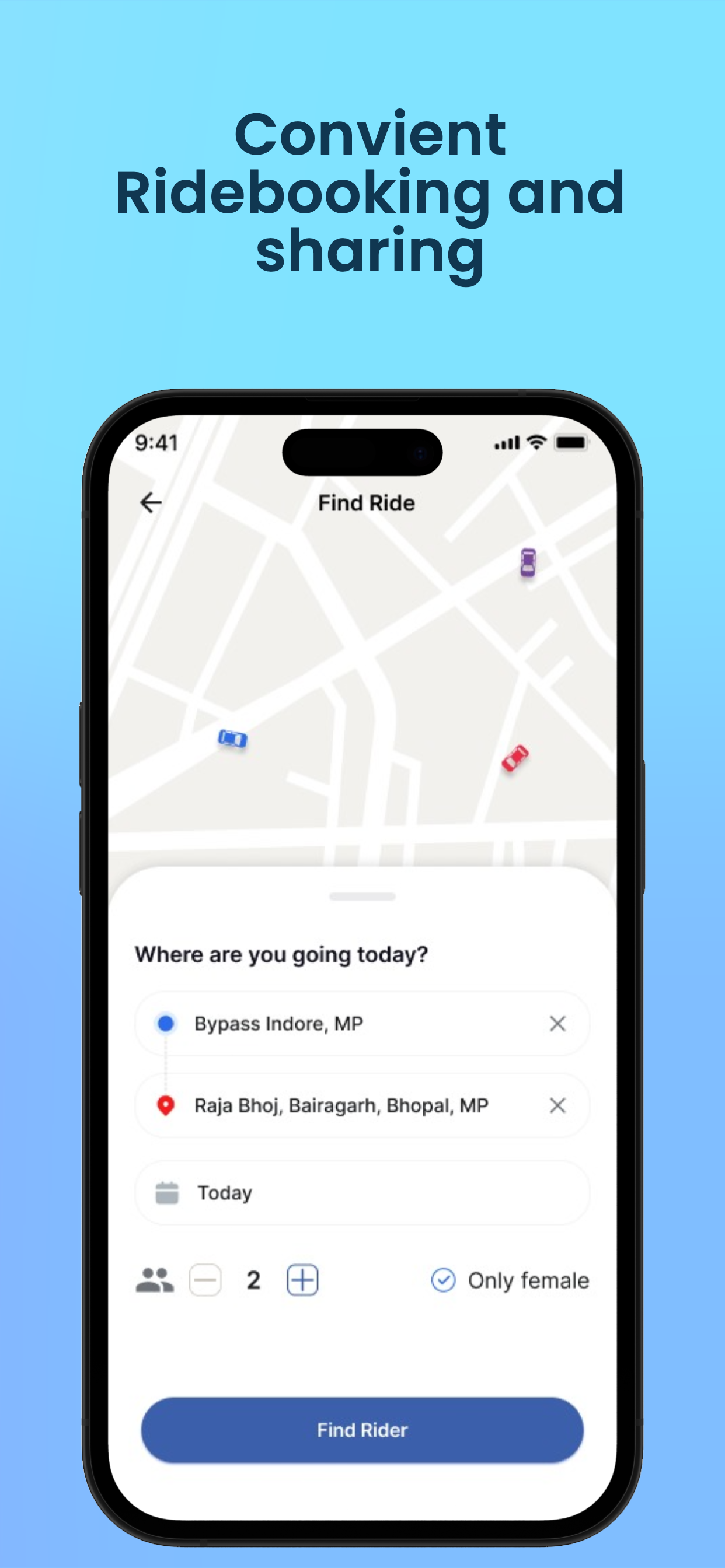 Ridebuddy - Carpool & Travel screenshot 4