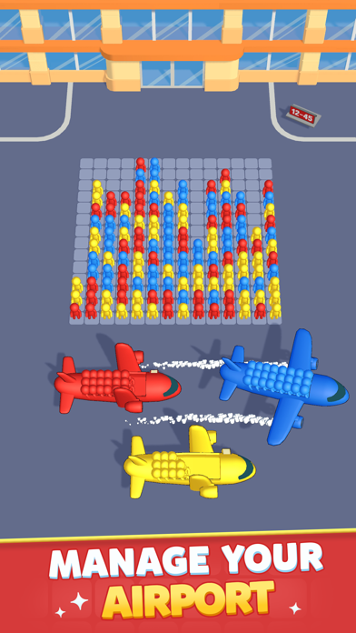 Airport Crowd Screenshot