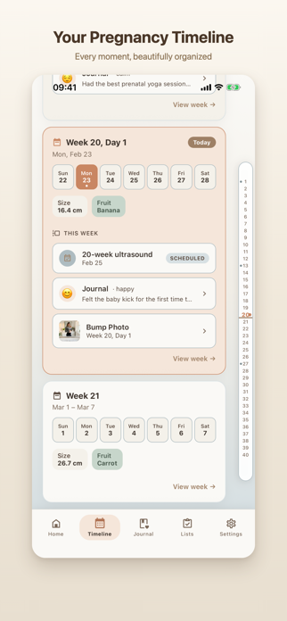 Nooko - Pregnancy Tracker Screenshot 4 of 10