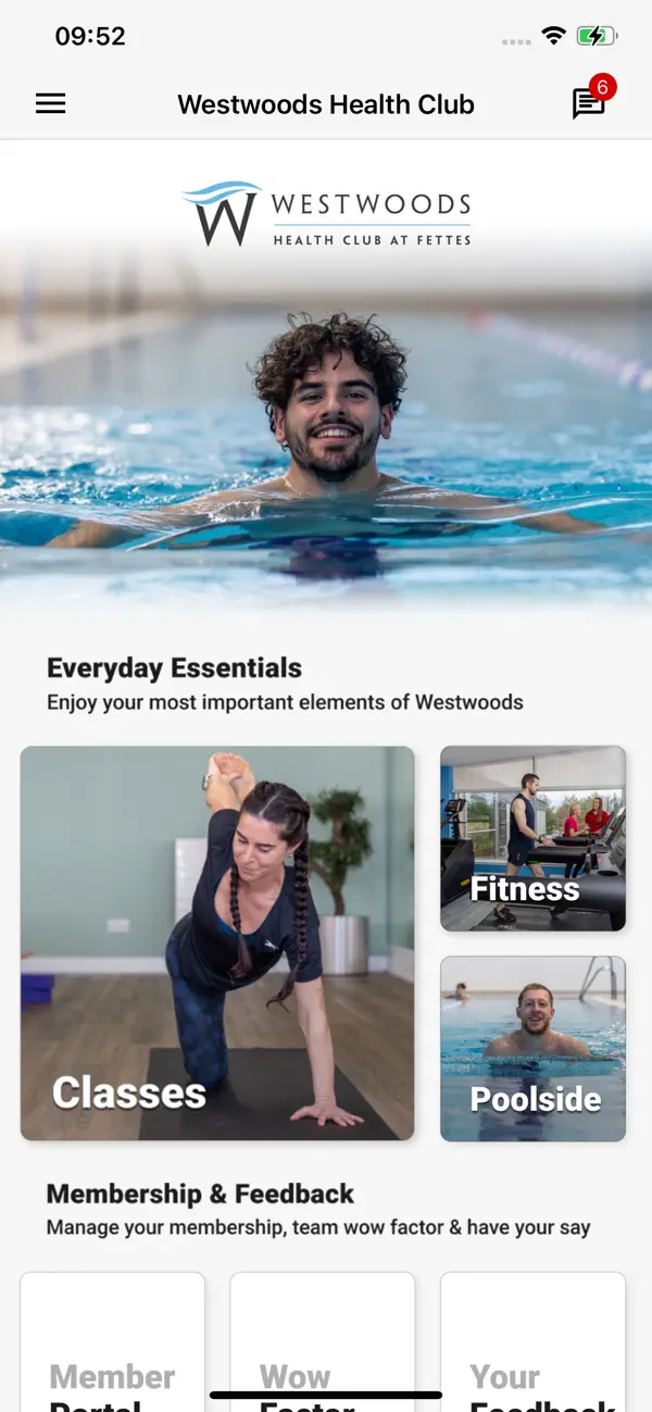 Screenshot #1 pour Westwoods Health Club