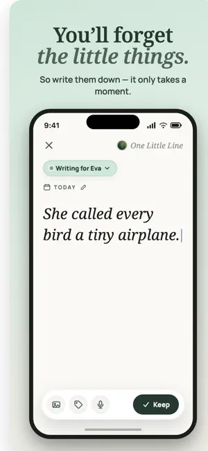 One Little Line: Child Journal screenshot 1