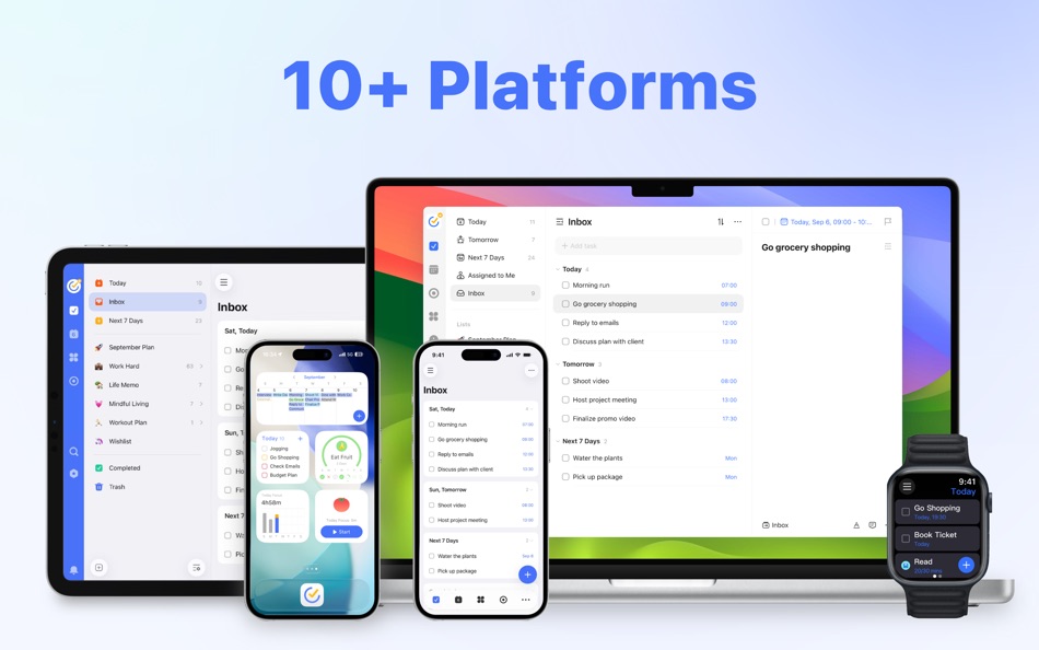 #9. TickTick:To-Do List, Calendar (macOS) 作者: Appest Limited
