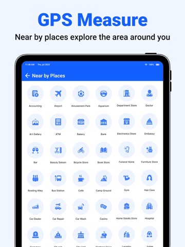 Map Area Calculator iPad screenshot