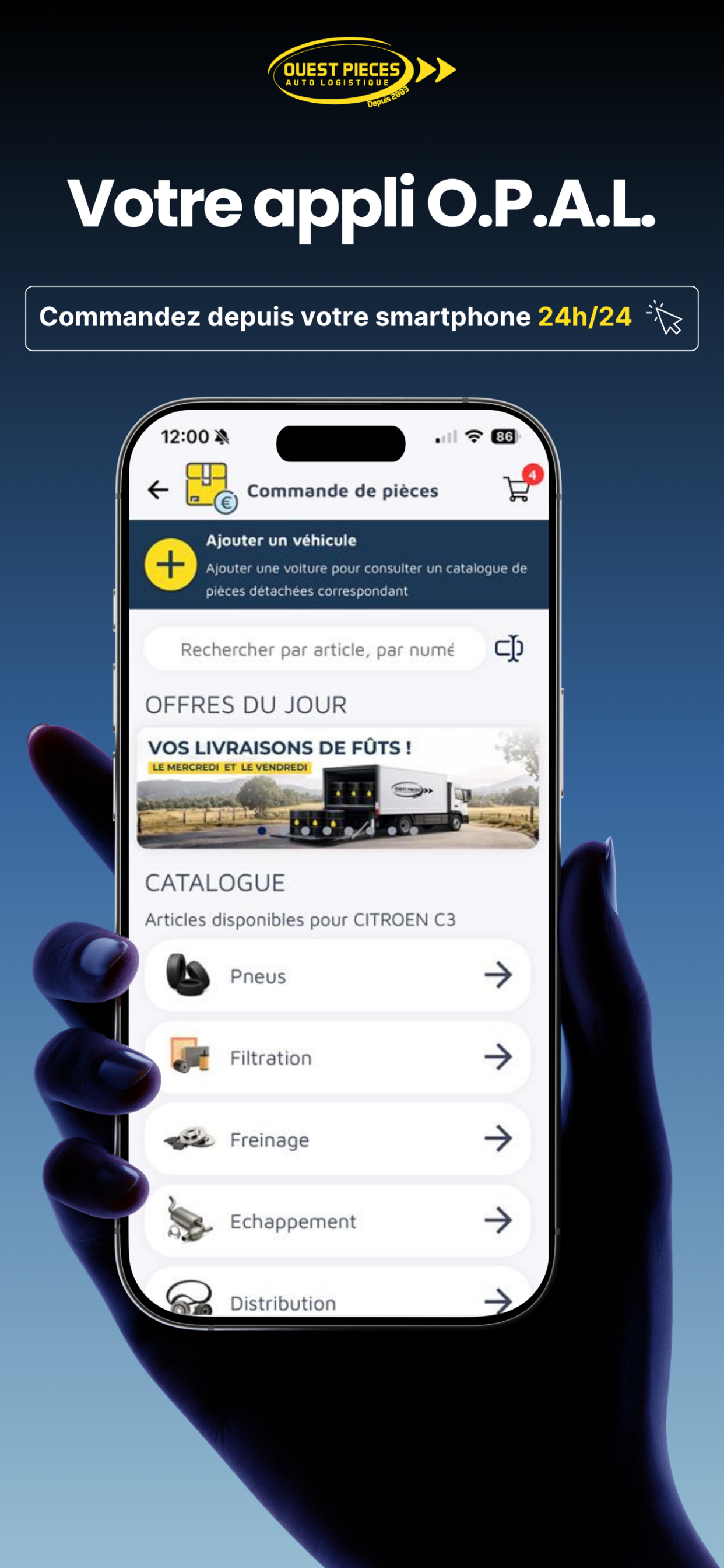 Ouest Pièces Auto Logistique