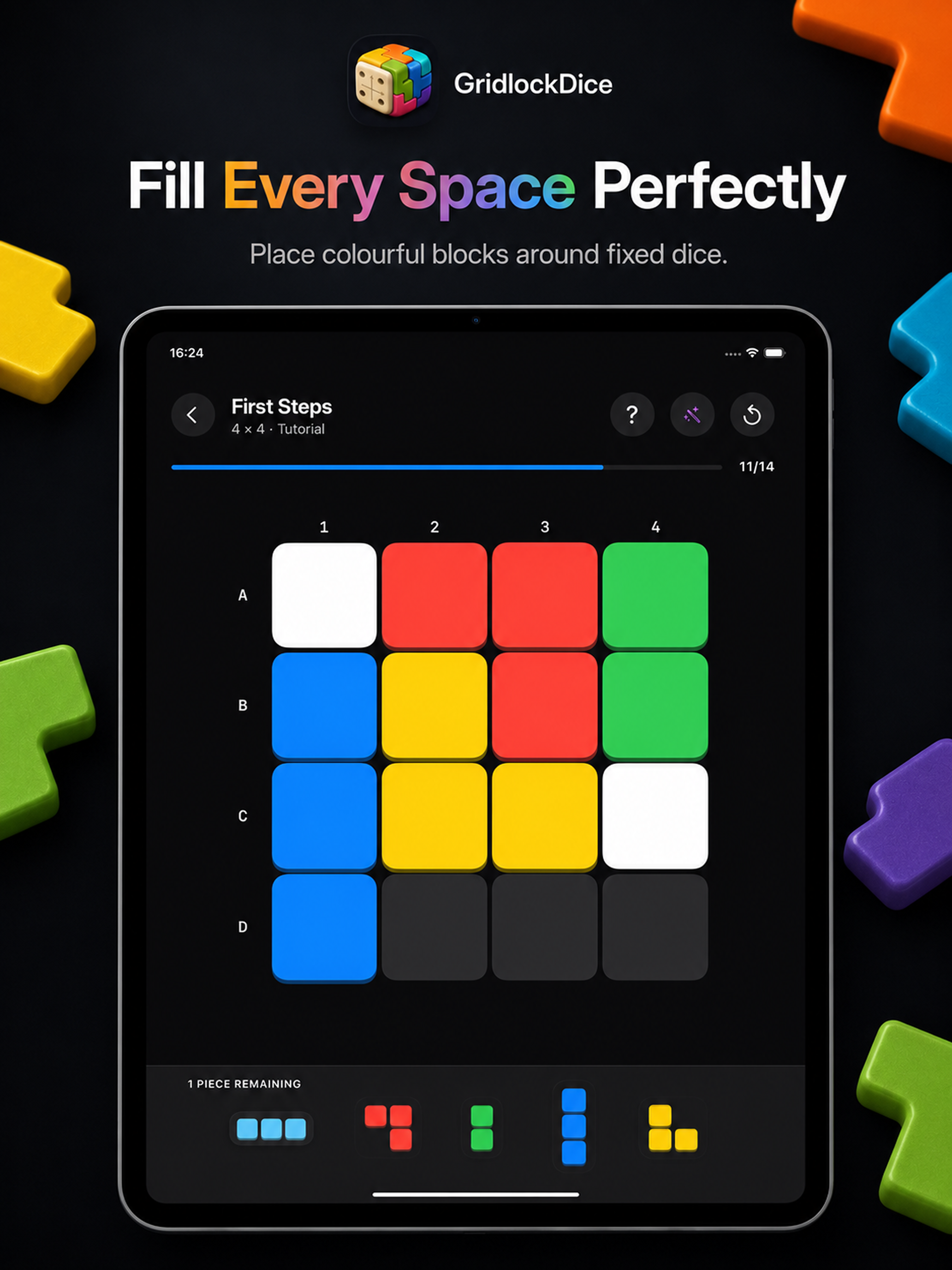 Gridlock Dice: Block Puzzle screenshot 6