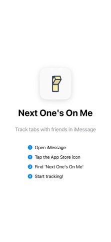 Next One's On Me: Tab Tracker Screenshot 1 of 3