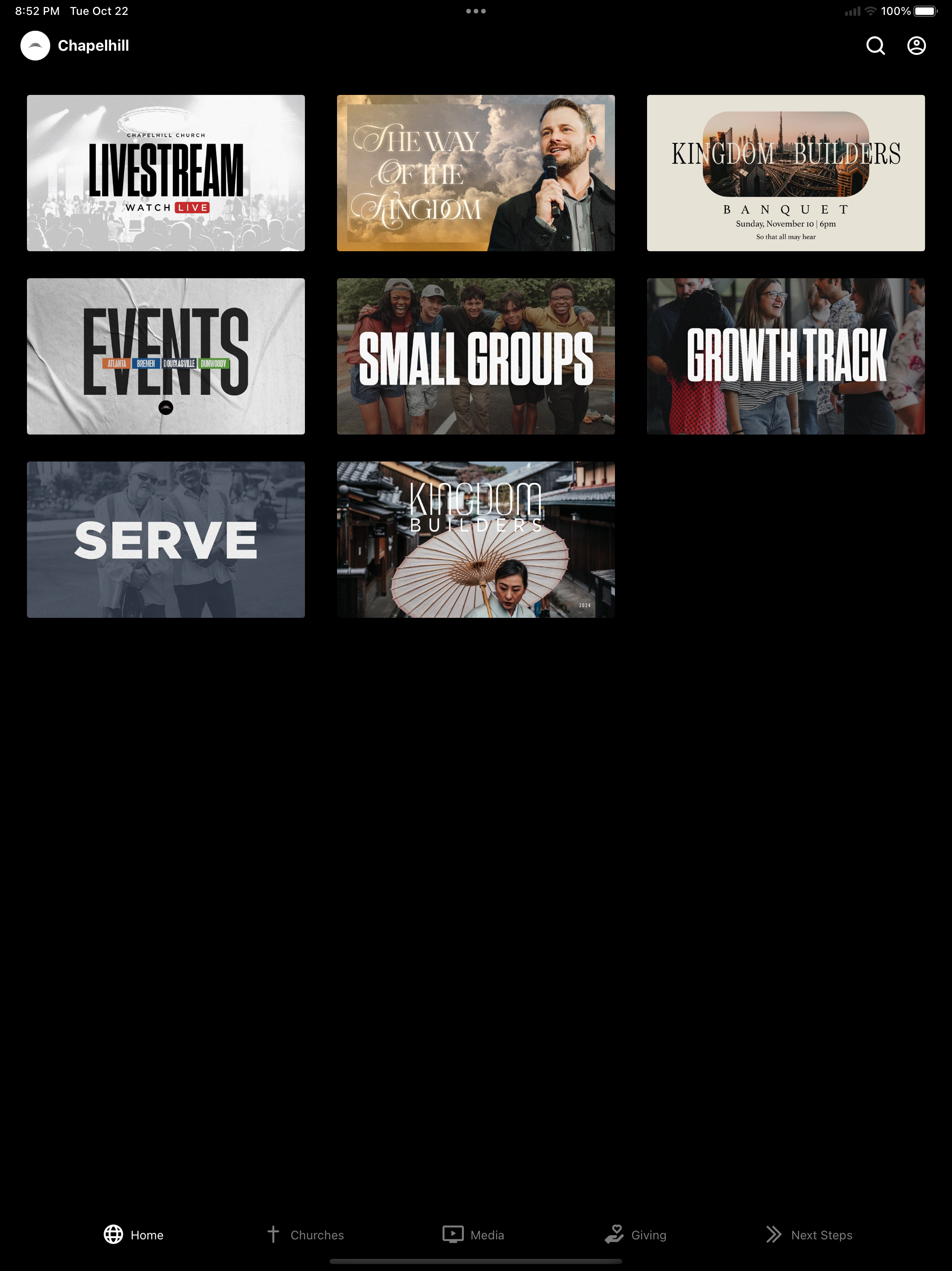 Chapelhill Church App