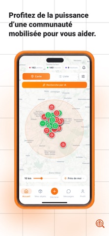 FindBack iPhone screenshot