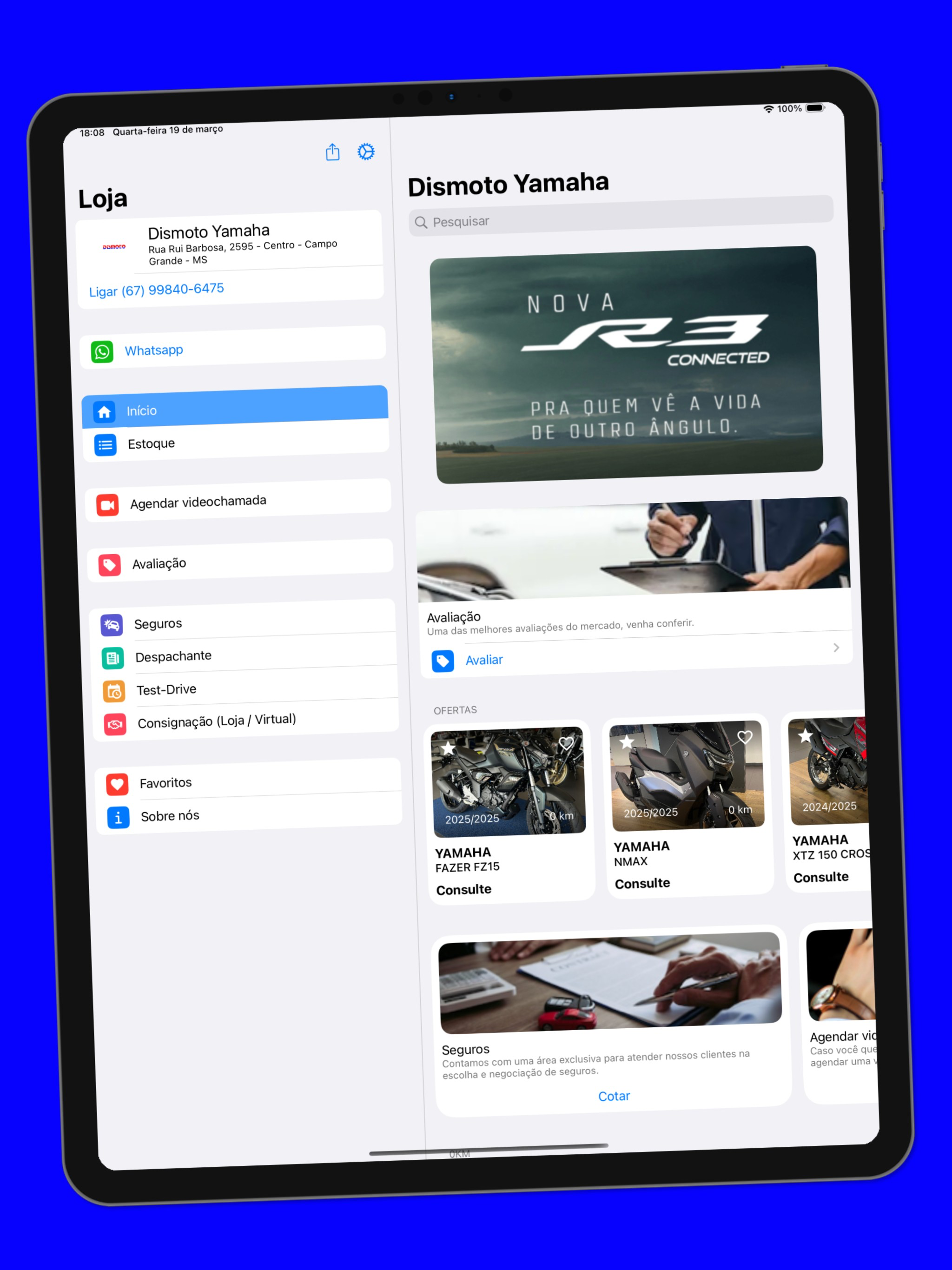 Dismoto Yamaha screenshot 5